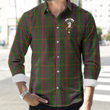 Clan Hall Crest Tartan Long Sleeve Shirt PC642