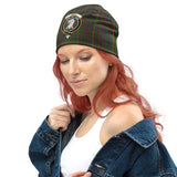 Clan Hall Crest Tartan Beanies Hat LC343