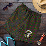 Clan Hall Crest Tartan Mens Shorts NS640