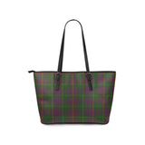 Clan Hall Tartan Leather Tote Bag MT815