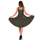 Clan Hall Tartan Sleeveless Midi Womens Dress VS820