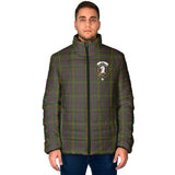 Clan Hall Crest Tartan Padded Jacket RF343