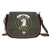 Clan Hall Crest Tartan Saddle Bag MS639