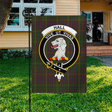 Clan Hall Crest Tartan Flag CF343