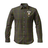 Clan Hall Crest Tartan Long Sleeve Shirt PC642