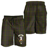 Clan Hall Crest Tartan Mens Shorts NS640