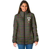 Clan Hall Crest Tartan Padded Jacket RF343