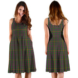 Clan Hall Tartan Sleeveless Midi Womens Dress VS820