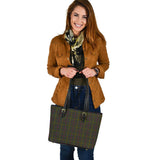 Clan Hall Tartan Leather Tote Bag MT815