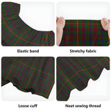 Clan Hall Tartan Off Shoulder Long Dress VL395