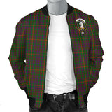 Clan Hall Crest Tartan Bomber Jacket ZJ343