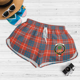 Clan Hamilton Ancient Crest Tartan Womens Shorts NW1830