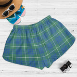 Clan Hamilton Hunting Ancient Tartan Womens Shorts NW812