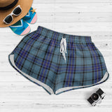 Clan Hannay Blue Tartan Womens Shorts NW808