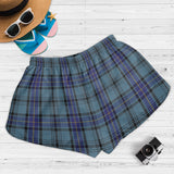 Clan Hannay Blue Tartan Womens Shorts NW808