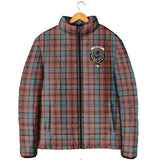 Clan Hannay Dress Crest Tartan Padded Jacket RF353