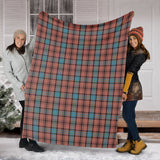 Clan Hannay Dress Tartan Blanket U408