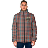 Clan Hannay Dress Crest Tartan Padded Jacket RF353