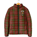 Clan Hay Crest Tartan Padded Jacket RF358