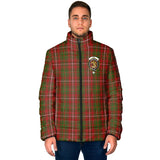 Clan Hay Crest Tartan Padded Jacket RF358