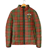 Clan Hay Ancient Crest Tartan Padded Jacket RF355