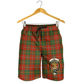 Clan Hay Ancient Crest Tartan Mens Shorts NS628