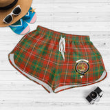 Clan Hay Ancient Crest Tartan Womens Shorts NW1819