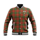 Clan Hay Ancient Crest Tartan Baseball Jacket JM628