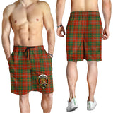 Clan Hay Ancient Crest Tartan Mens Shorts NS628