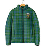 Clan Hay Hunting Crest Tartan Padded Jacket RF356