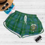 Clan Hay Hunting Crest Tartan Womens Shorts NW1818