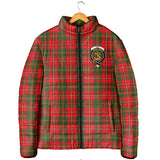 Clan Hay Modern Crest Tartan Padded Jacket RF357