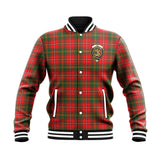 Clan Hay Modern Crest Tartan Baseball Jacket JM626