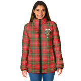 Clan Hay Modern Crest Tartan Padded Jacket RF357