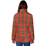 Clan Hay Modern Crest Tartan Padded Jacket RF357