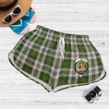 Clan Hay White Dress Crest Tartan Womens Shorts NW1816