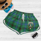 Clan Henderson Ancient Crest Tartan Womens Shorts NW1814