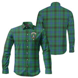 Clan Henderson Ancient Crest Tartan Long Sleeve Shirt PC625