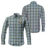 Clan Henderson Dress Crest Tartan Long Sleeve Shirt PC624