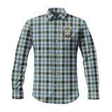 Clan Henderson Dress Crest Tartan Long Sleeve Shirt PC624