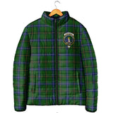 Clan Henderson Modern Crest Tartan Padded Jacket RF362