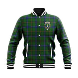 Clan Henderson Modern Crest Tartan Baseball Jacket JM621