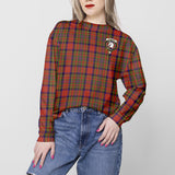 Clan Hepburn Crest Tartan Sweatshirt HC620