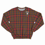 Clan Hepburn Crest Tartan Sweatshirt HC620