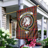 Clan Hepburn Crest Tartan Flag CF363