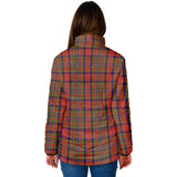 Clan Hepburn Crest Tartan Padded Jacket RF363