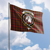 Clan Hepburn Crest Tartan Flag CF363