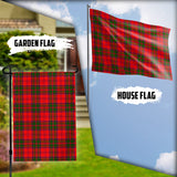 Clan Heron Tartan Flag C416