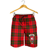 Clan Heron Crest Tartan Mens Shorts NS619