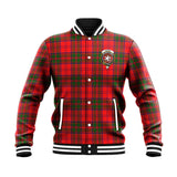 Clan Heron Crest Tartan Baseball Jacket JM619